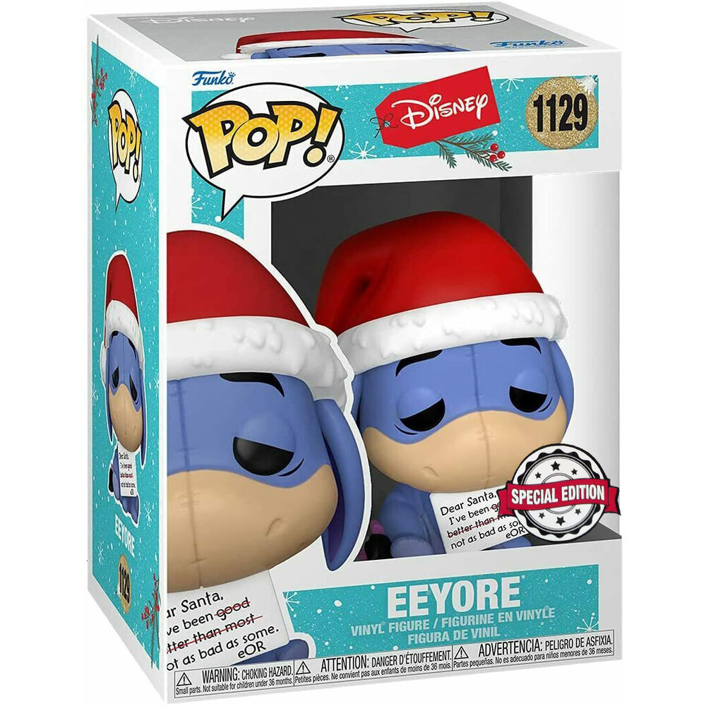 Figura Pop Winnie The Pooh Eeyore Christmas Exclusive
