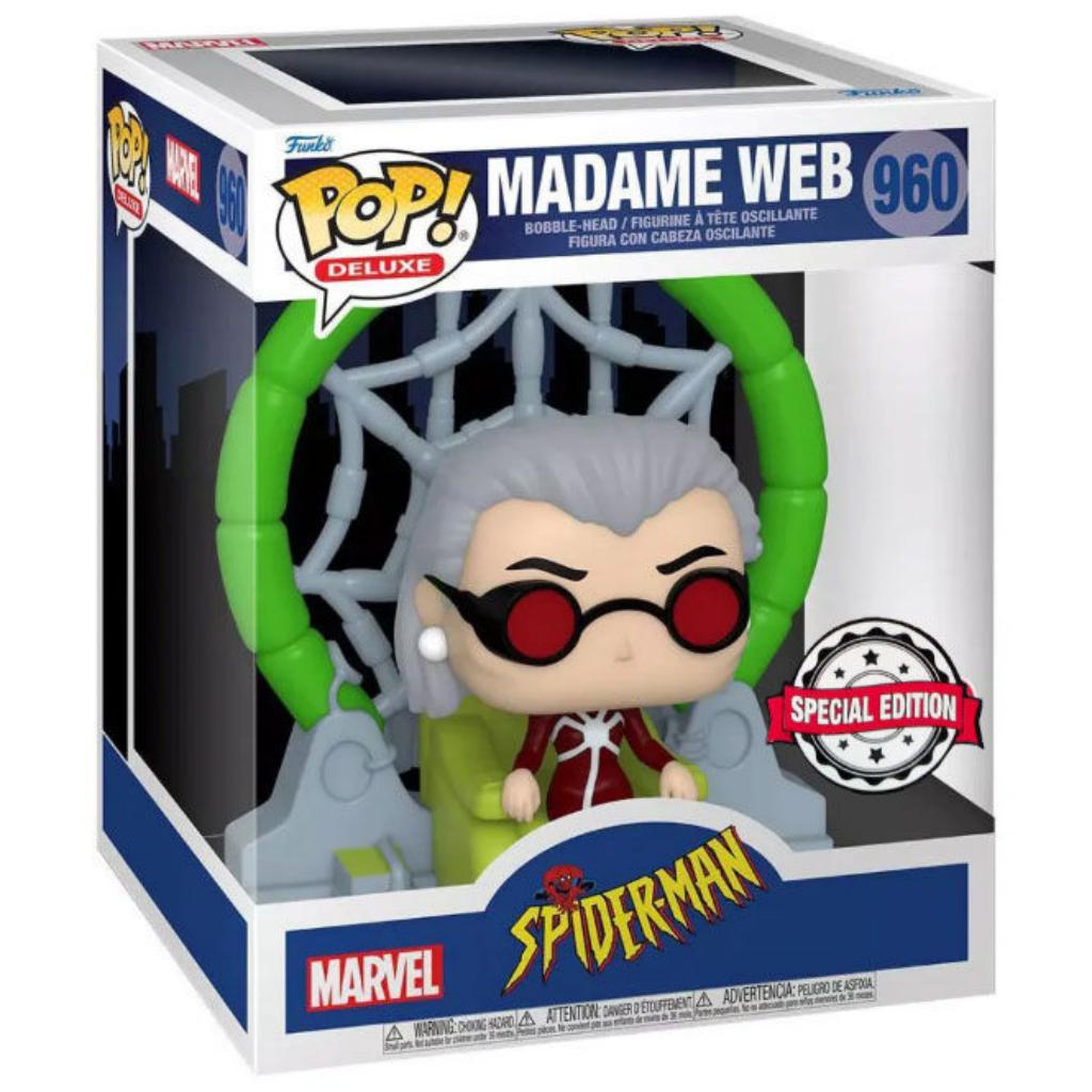 Figura Pop Marvel Spiderman Madame Web Exclusive