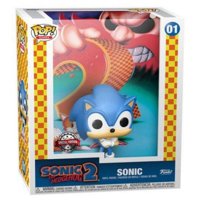 Figura Funko Pop Hedgehog 2 Cover Sticker Edition Hover Image