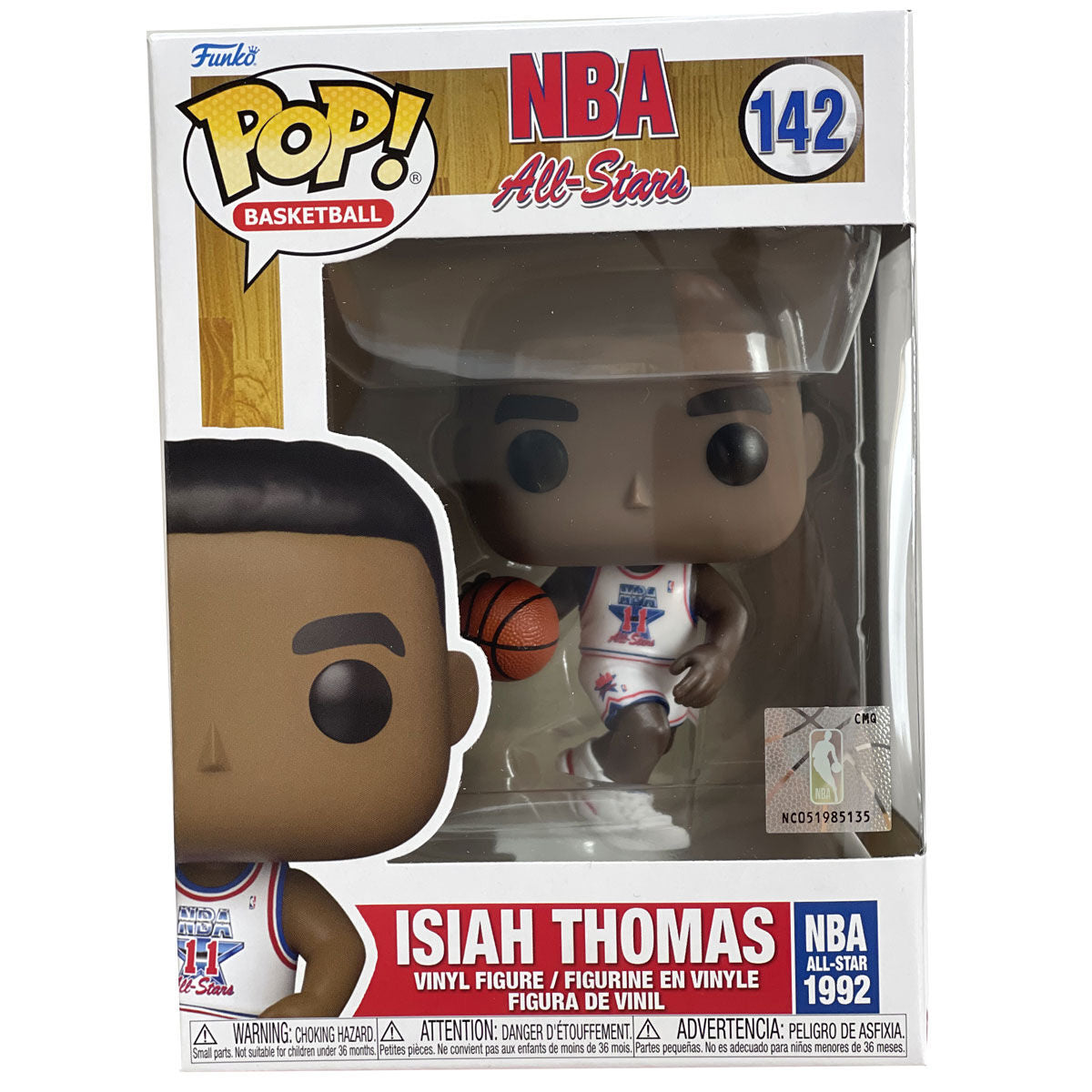 Figura Pop Nba All Star Isiah Thomas 1992