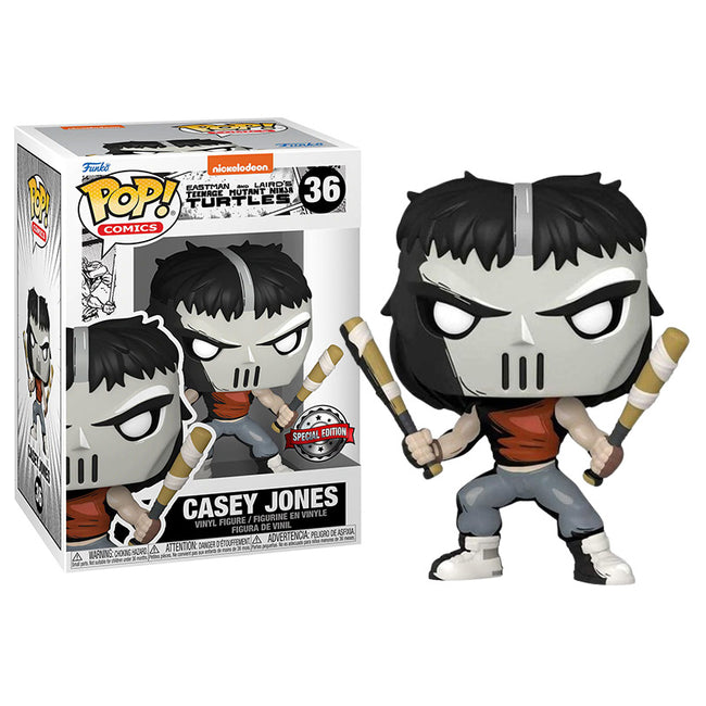 Las Tortugas Ninja - Pop Casey Jones [Chase] Exclusive Hover Image