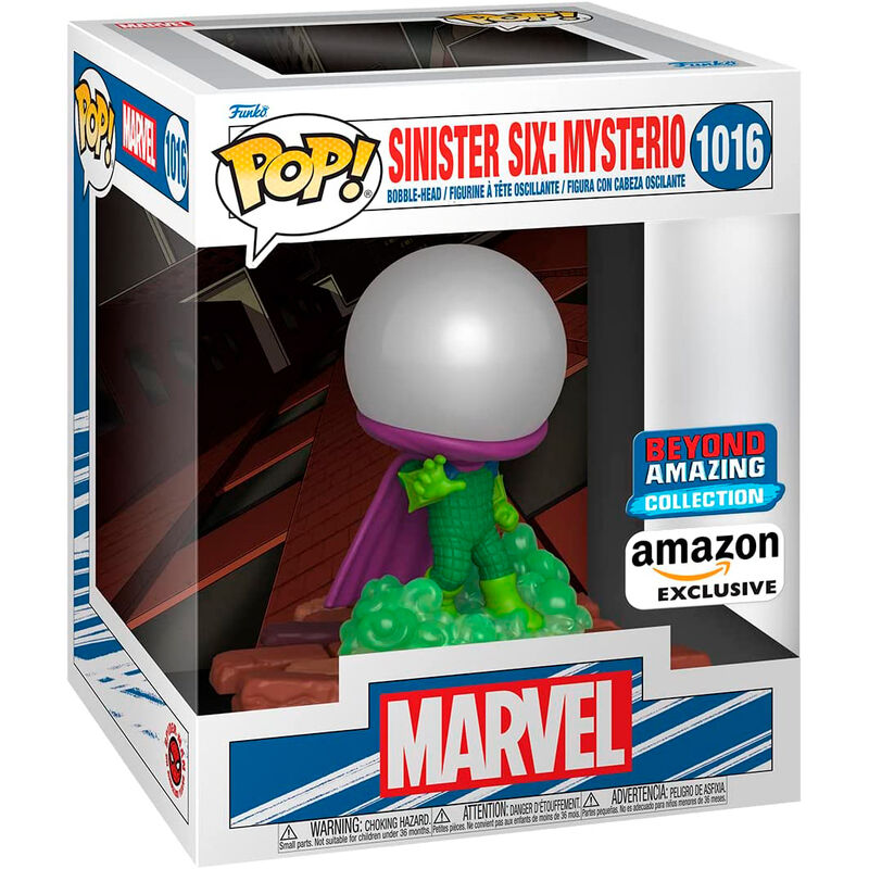 Figura Pop Deluxe Marvel Sinister Six Mysterio Exclusive