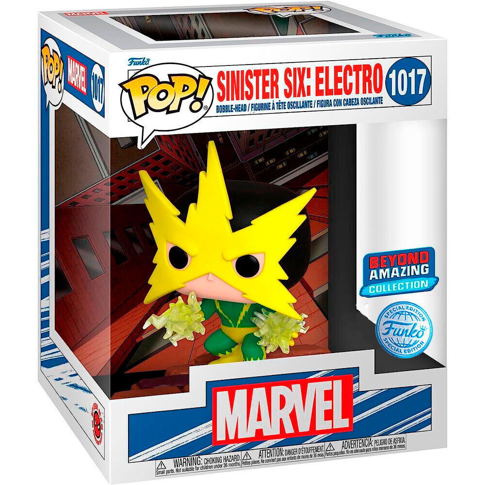 Figura Pop Marvel Sinister Six Electro Exclusive