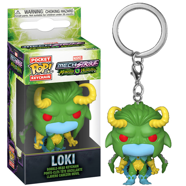 Llavero Pocket Pop Marvel Monster Hunters Loki Hover Image