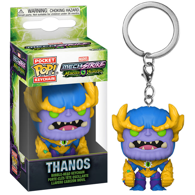 Llavero Pocket Pop Marvel Monster Hunters Thanos Hover Image