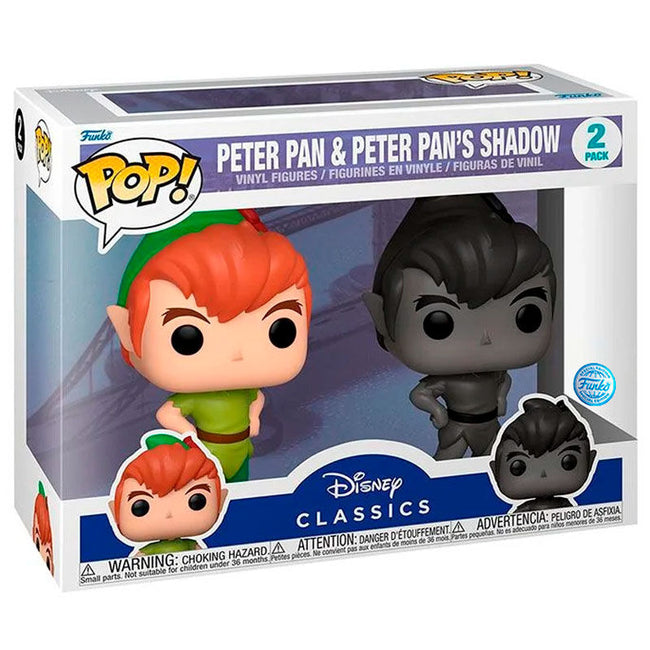 Blister 2 Figuras Pop Disney Peter Pan - Peter Pan & Peter P Hover Image