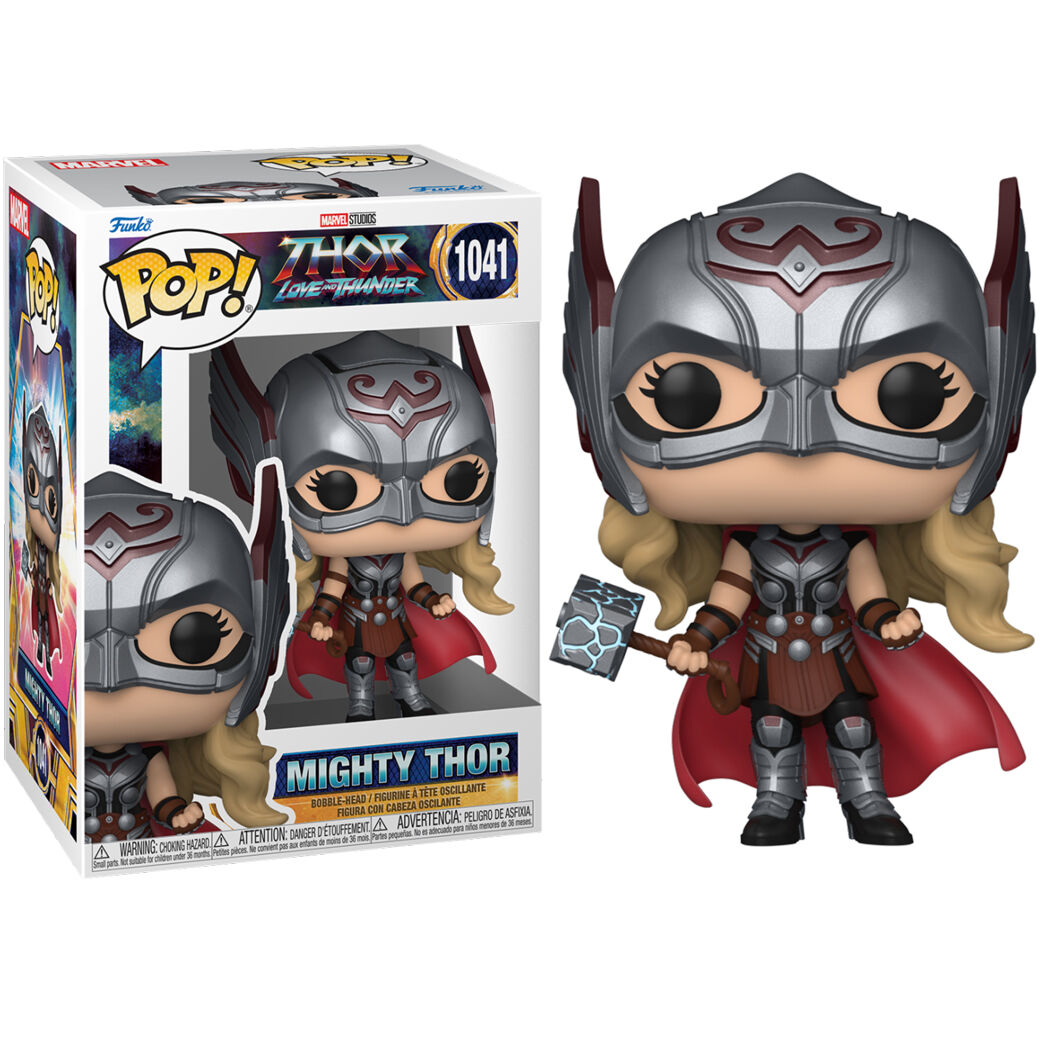 Figura Pop Marvel Thor Love And Thunder Mighty Thor