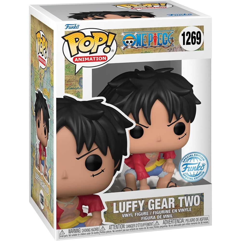 Figura Pop One Piece Luffy Gear Two Exclusive
