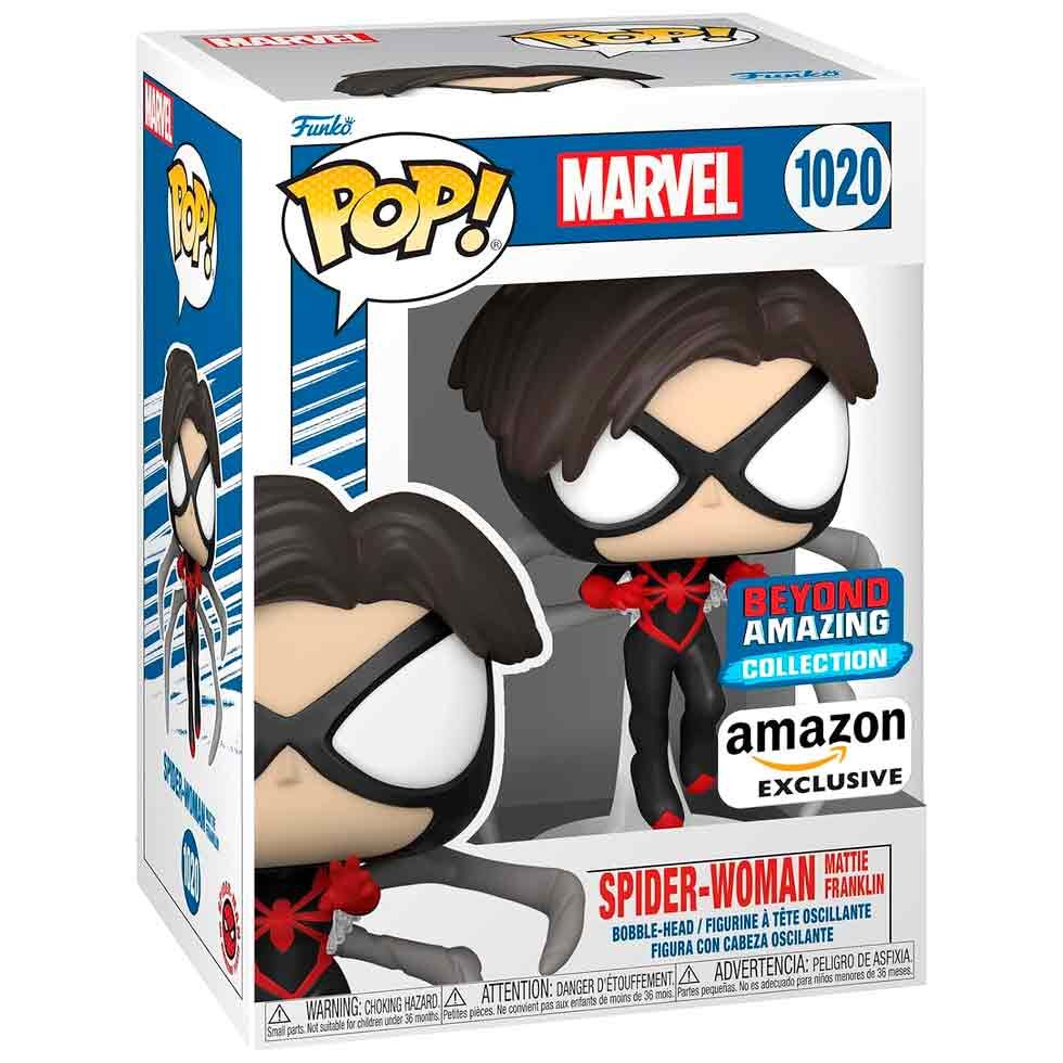 Figura Pop Marvel Beyond Amazing Spider-Woman Mattie Frankli