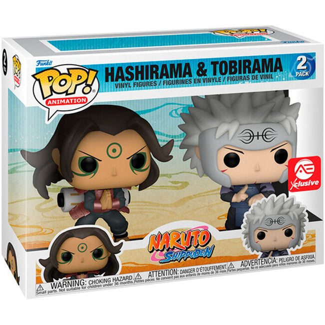 Blister 2 Figuras Pop Naruto Shippuden Hashirama & Tobirama Hover Image