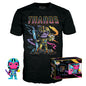 Set Figura Pop & Tee Marvel Infinity Saga Thanos Exclusive