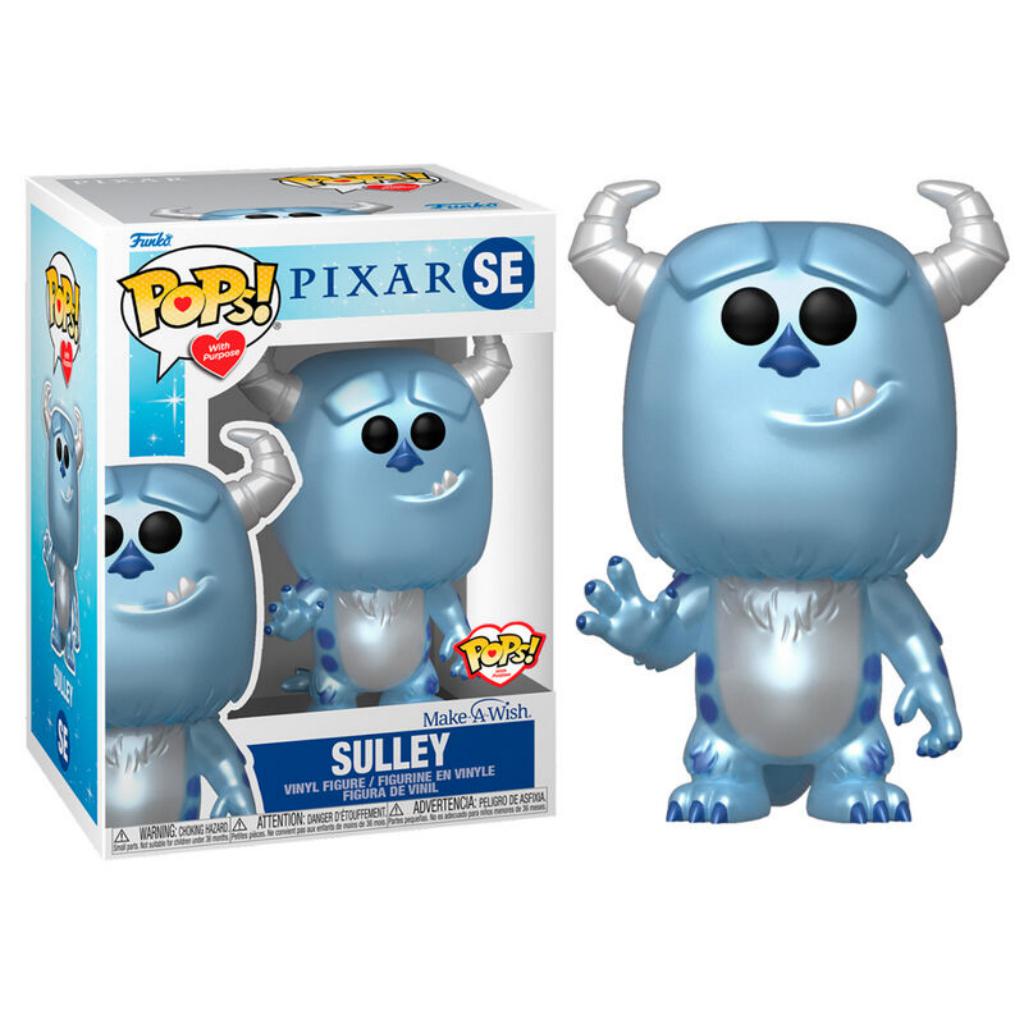 Figura Pop Disney Make A Wish Sulley Metallic