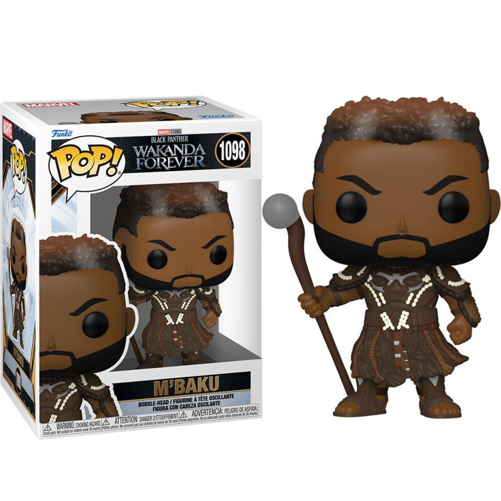 Figura Pop Black Panther Wakanda Forever M Baku