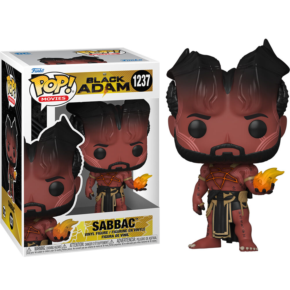 Figura Pop Dc Comics Black Adam Sabbac