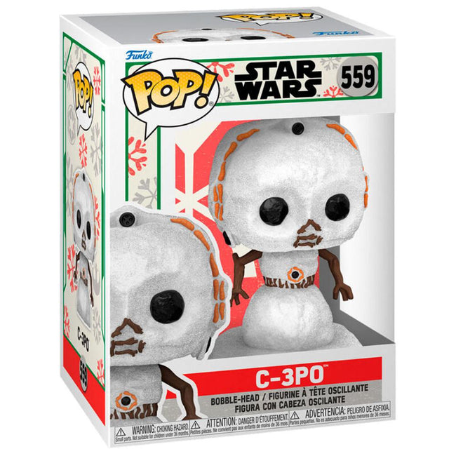 Figura Pop Star Wars Holiday C-3Po Hover Image