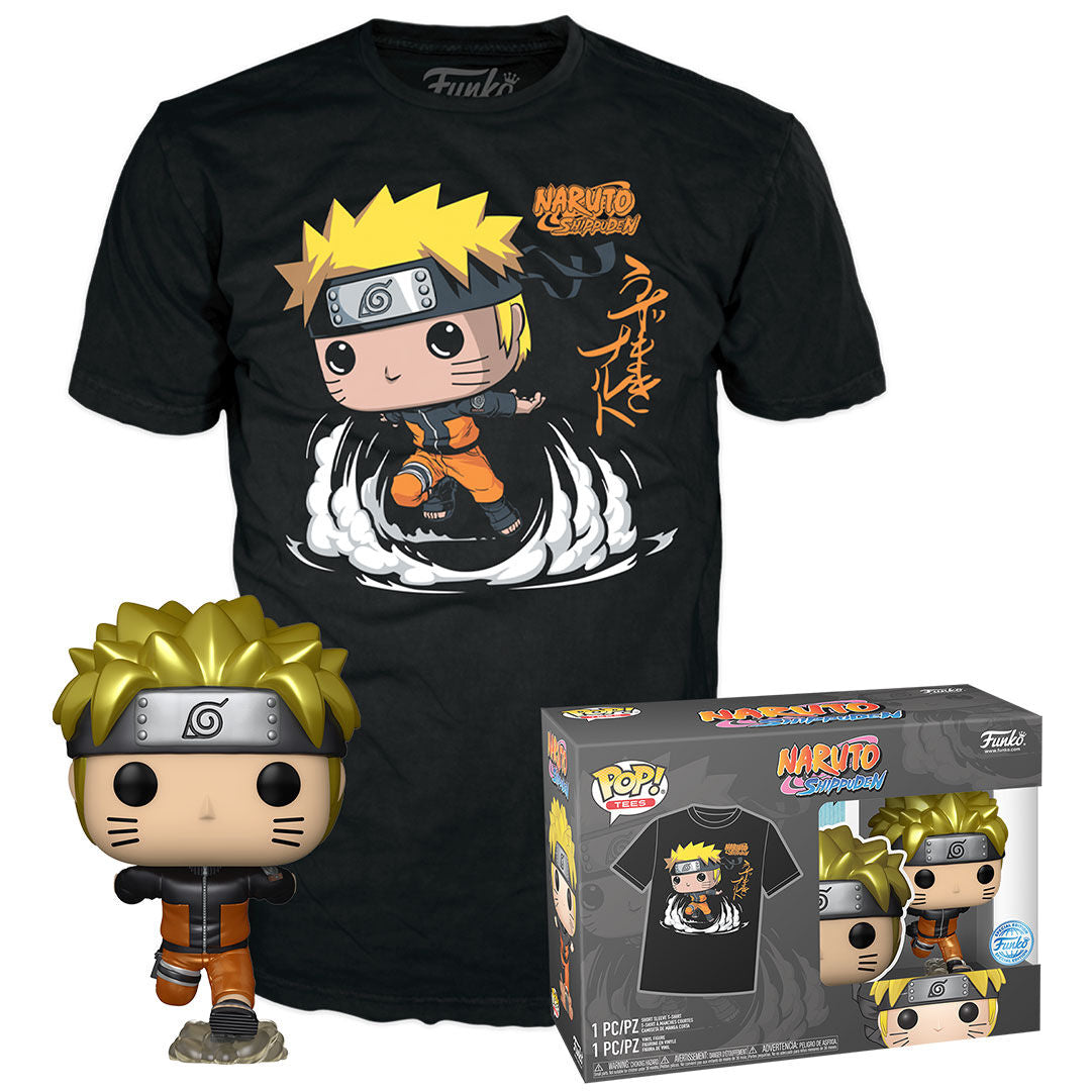 Set Figura Pop & Tee Naruto Shippuden Exclusive