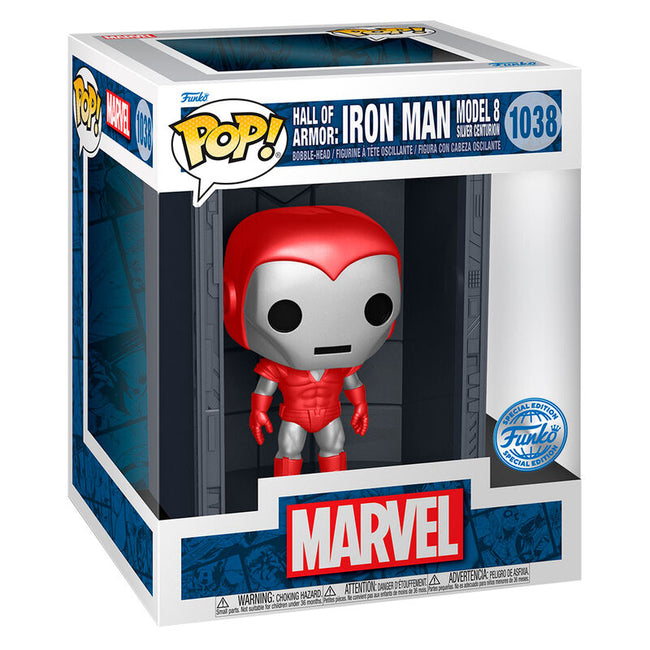 Figura Pop Deluxe Marvel Hall Of Armor Iron Man Model 8 Excl Hover Image
