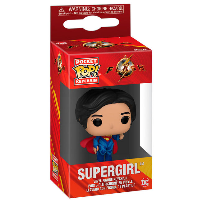 Llavero Pocket Pop Dc Comics The Flash Supregirl Hover Image