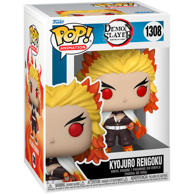 Figura Pop Demon Slayer Kimetsu No Yaiba Kyojuro Rengoku Hover Image