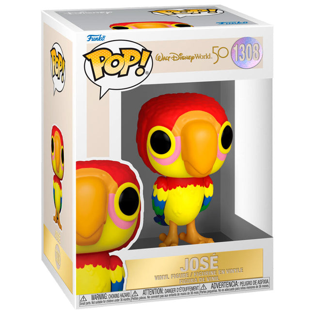 Figura Pop Walt Disney World 50Th Anniversary Parrot Jose Hover Image