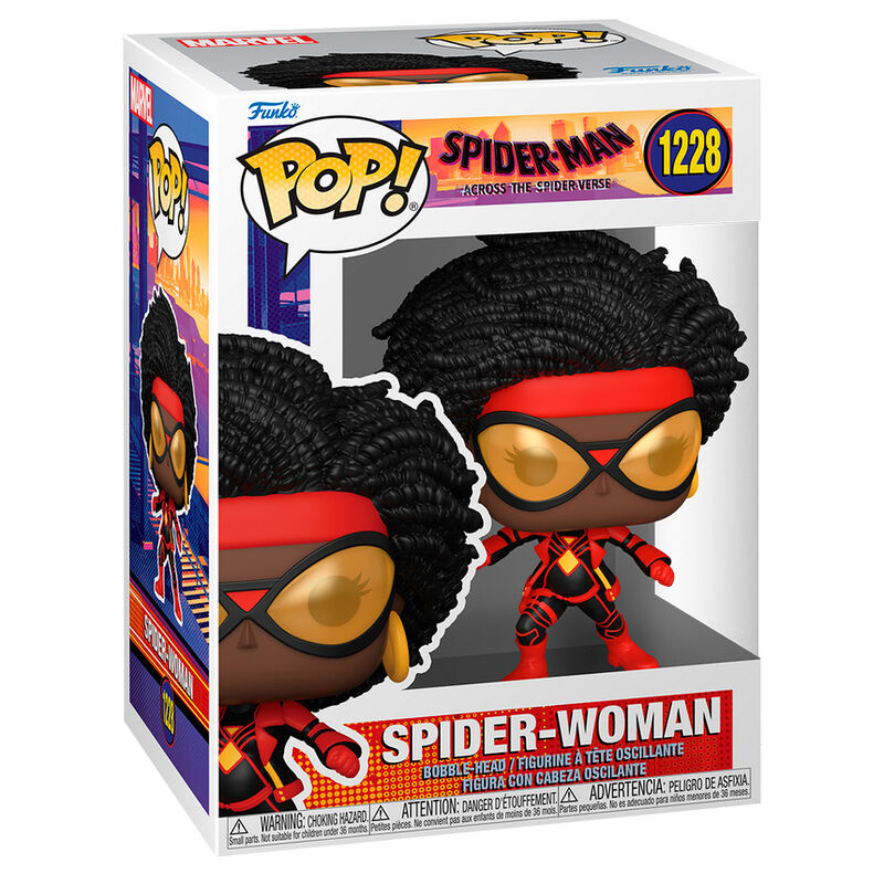 Figura Pop Marvel Spiderman Across The Spiderverse Spider-Wo