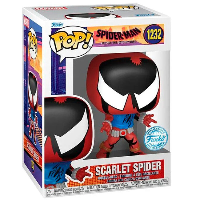 Figura Pop Spiderman Scarlet Spider Exclusive Hover Image