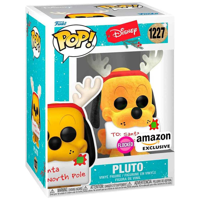 Figura Pop Disney Holiday Pluto Exclusive Hover Image
