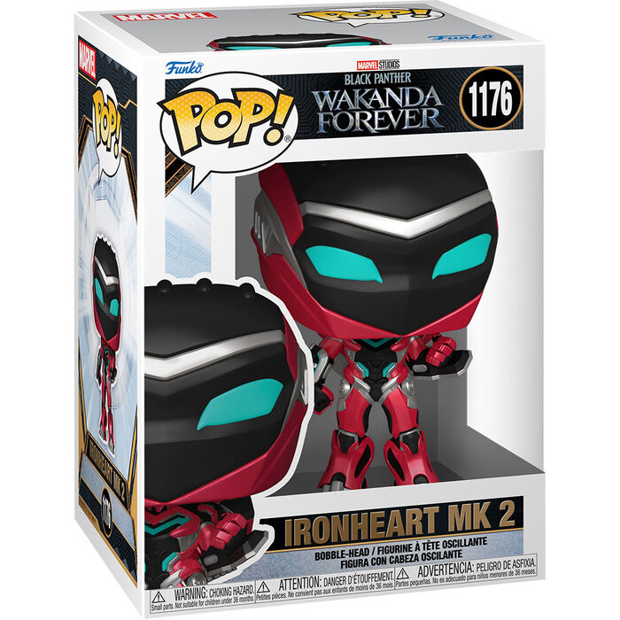 Figura Pop Marvel Black Panther Wakanda Forever Ironheart Mk