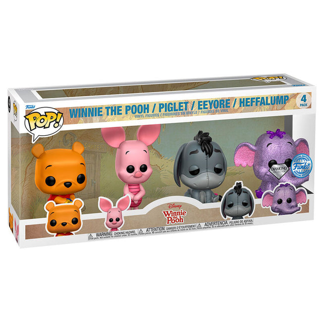 Blister 4 Figuras Pop Disney Winnie The Pooh Exclusive 2 Uni Hover Image
