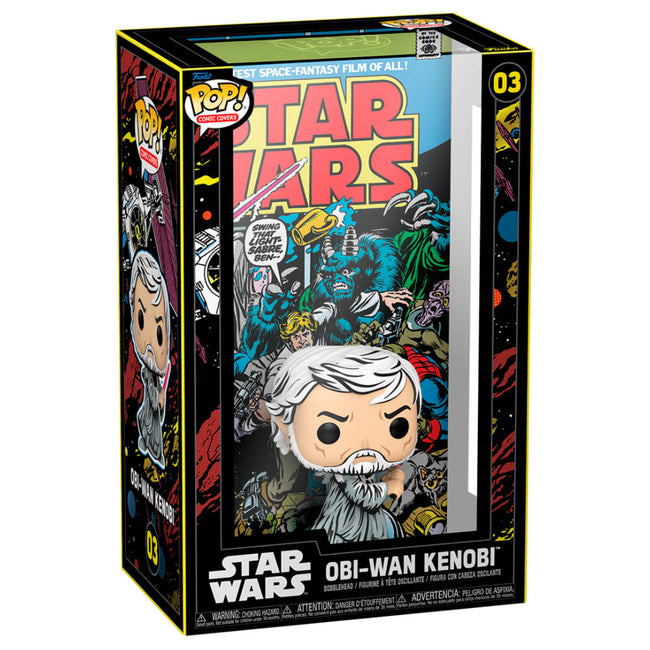 Figura Pop Comic Cover Star Wars Obi-Wan Kenobi Hover Image