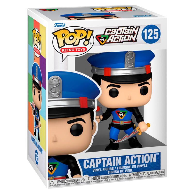 Figura Pop Captain Action - Captain Action