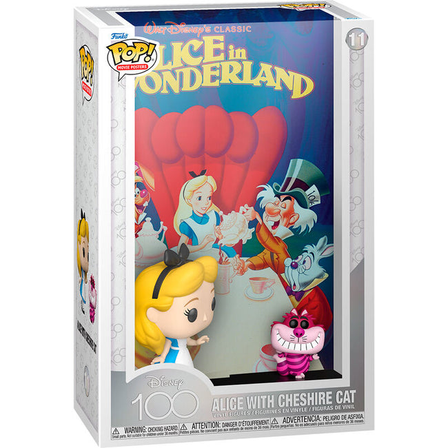 Figura Pop Movie Poster Disney 100Th Anniversary Alicia En E Hover Image