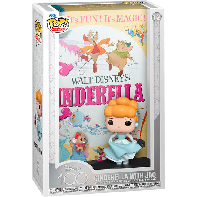 Figura Pop Movie Poster Disney 100Th Anniversary Cenicienta Hover Image