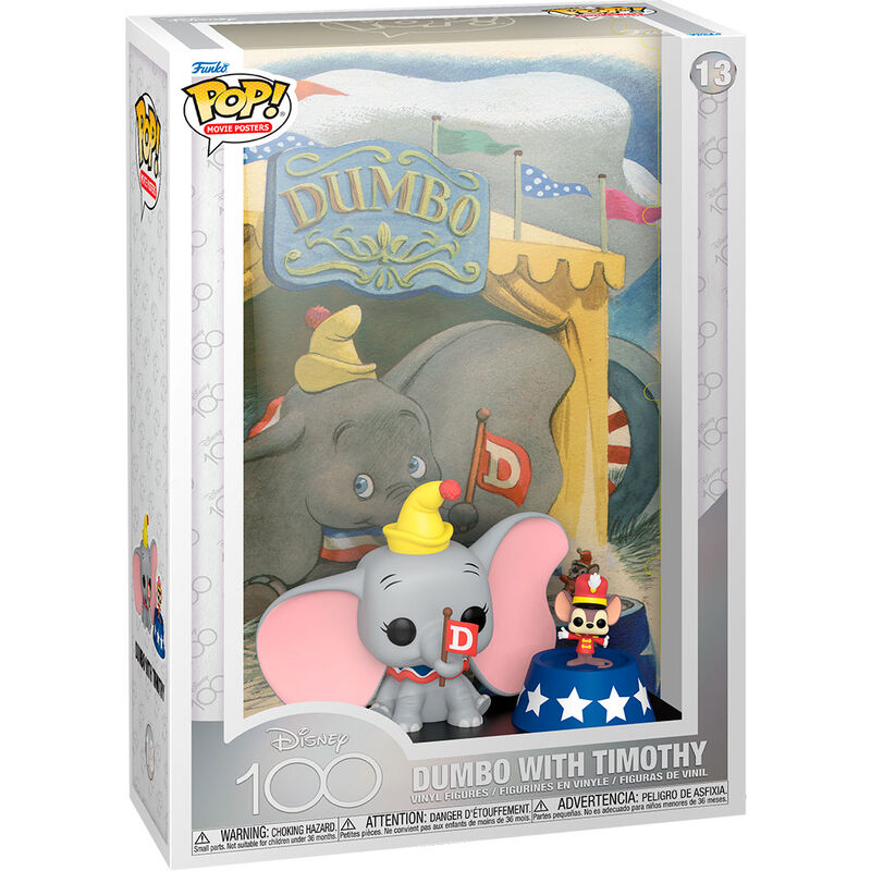 Figura Pop Movie Poster Disney 100Th Anniversary Dumbo