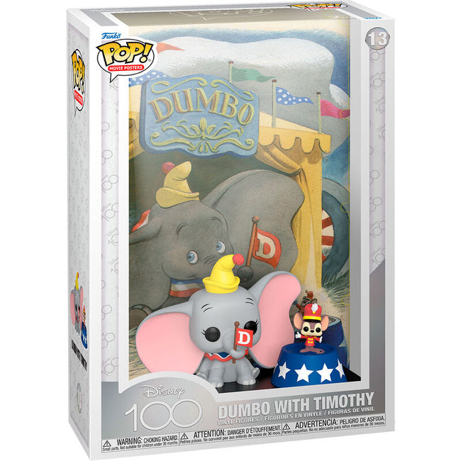 Figura Pop Movie Poster Disney 100Th Anniversary Dumbo Hover Image