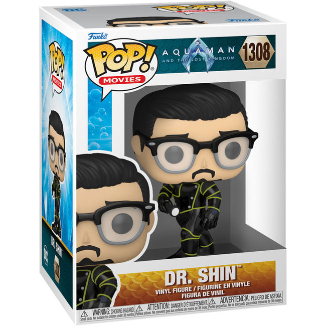Figura Pop Dc Comics Aquaman Y El Reino Perdido Dr. Shin Hover Image