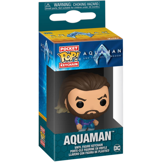 Llavero Pocket Pop Dc Comics Aquaman Y El Reino Perdido Aqua Hover Image