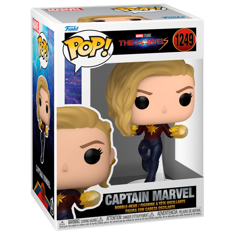 Figura Pop Marvel The Marvels Captain Marvel