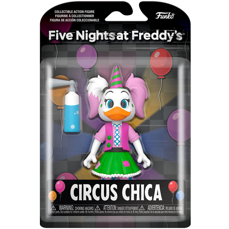 Figura Action Five Nights At Freddys Circus Chica 12,5Cm