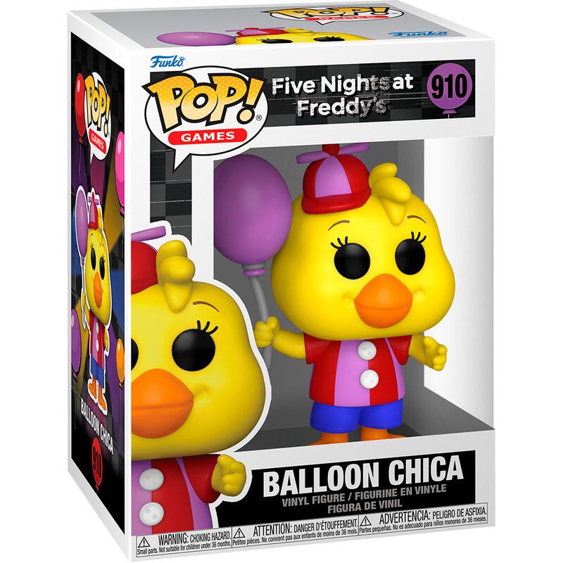 Figura Pop Five Nights At Freddys Balloon Chica