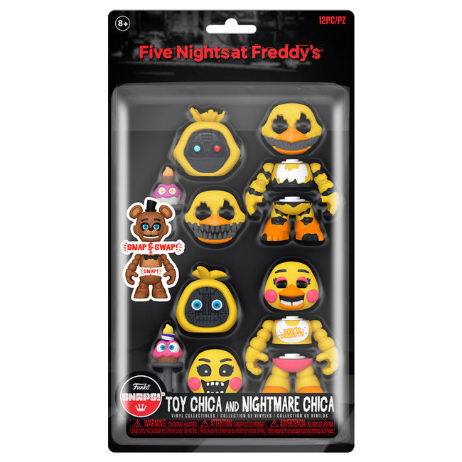 Bister 2 Figuras Snaps! Five Nights At Freddys Toy Chica And Hover Image