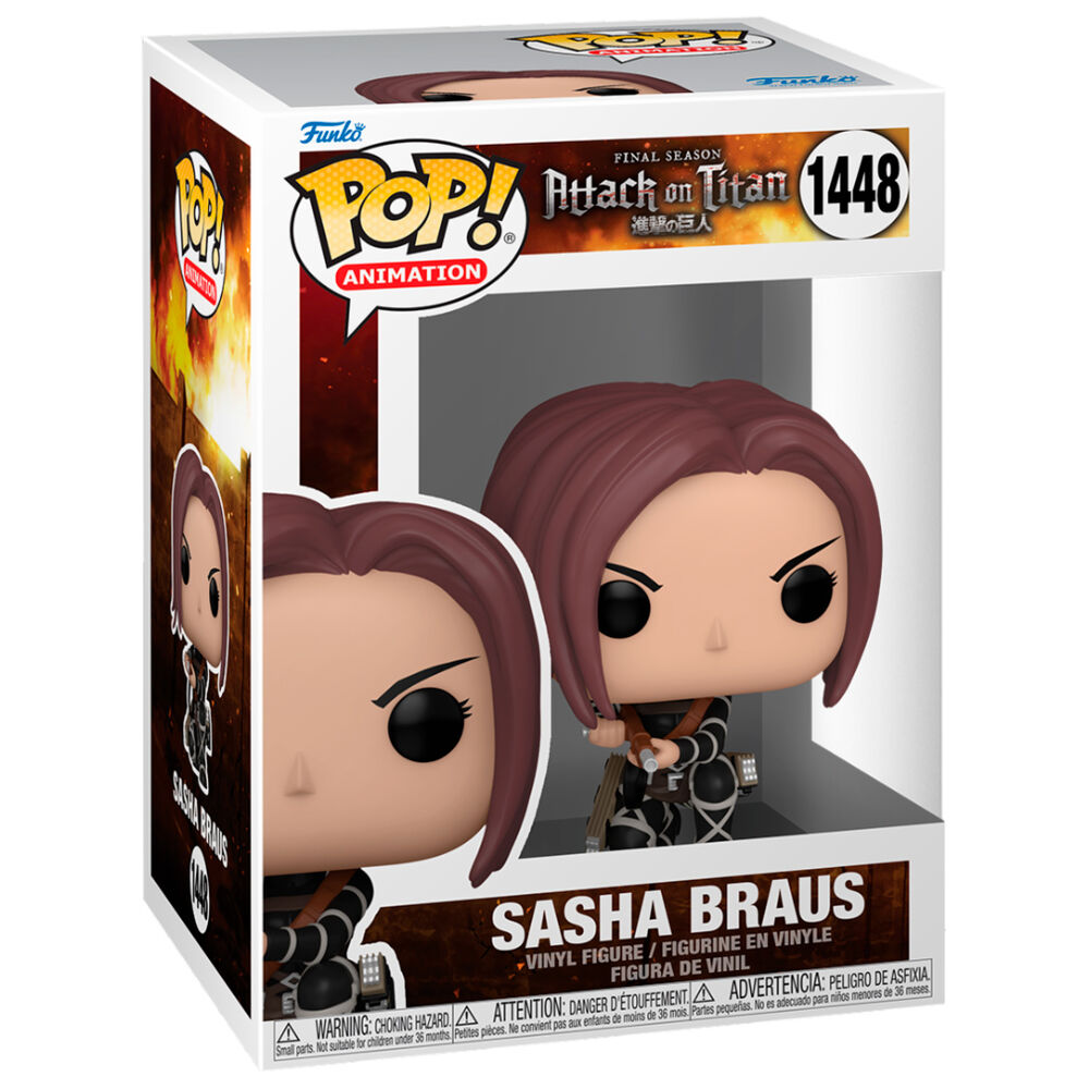 Figura Pop Attack On Titan Sasha Braus