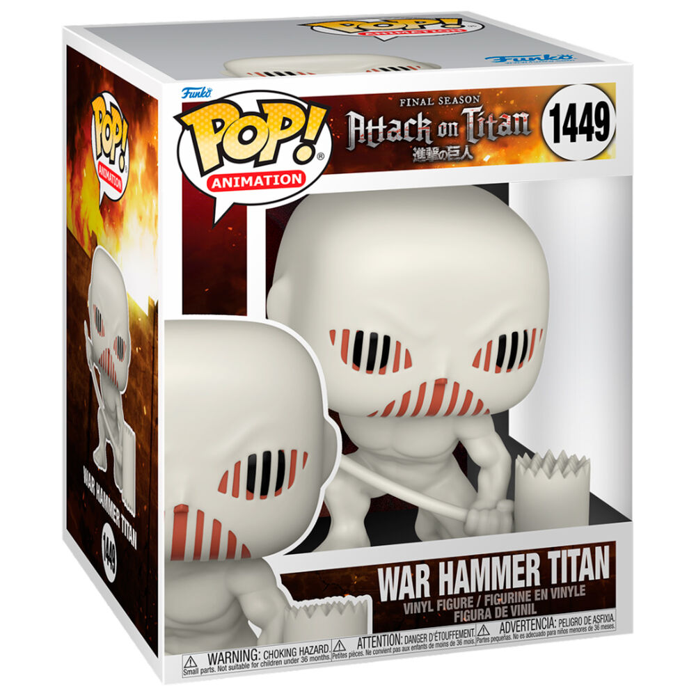 Figura Pop Super Attack On Titan War Hammer Titan