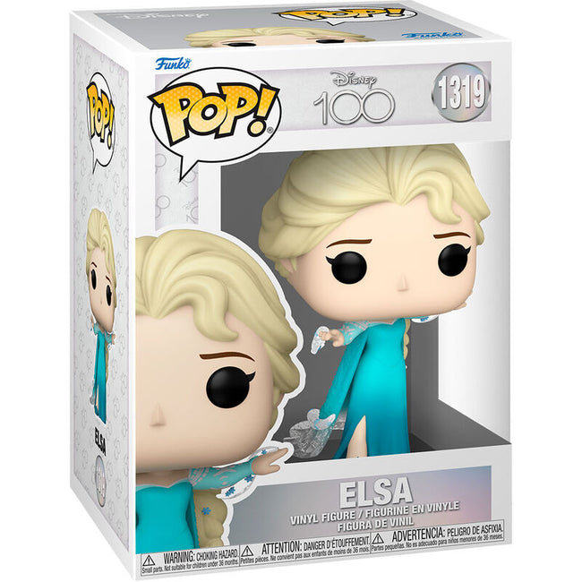 Figura Pop Disney 100Th Anniversary Elsa Hover Image