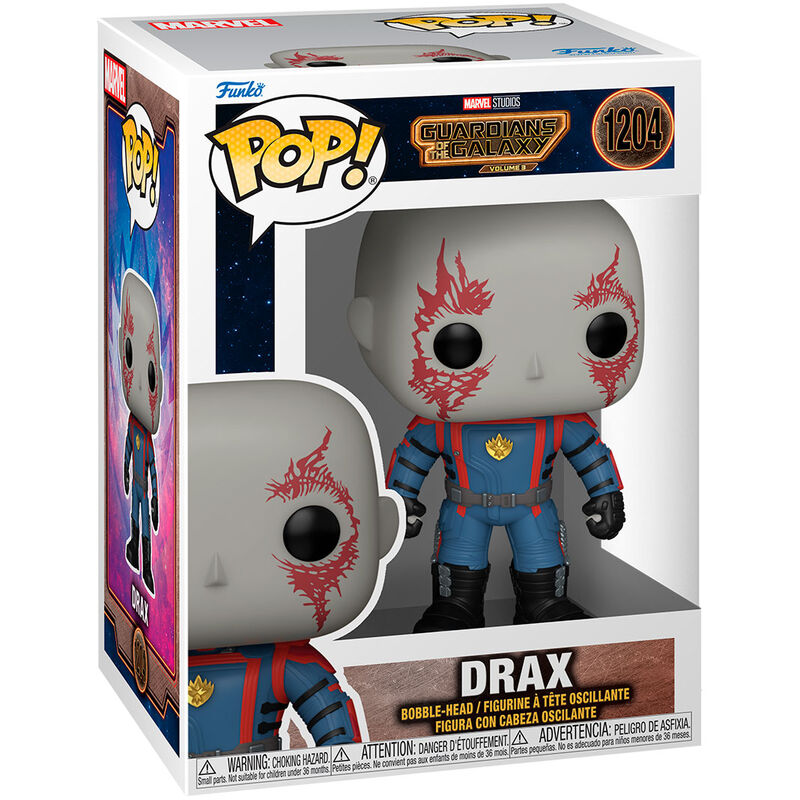 Figura Pop Marvel Guardianes De La Galaxia Drax