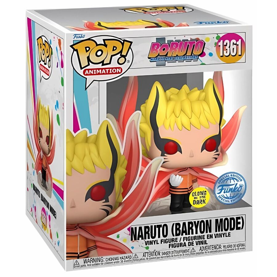 Figura Pop Super Boruto Naruto Exclusive 15Cm