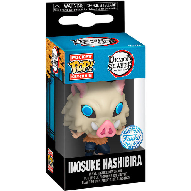 Llavero Pocket Pop Demon Slayer Kimetsu No Yaiba Inosuke Has Hover Image