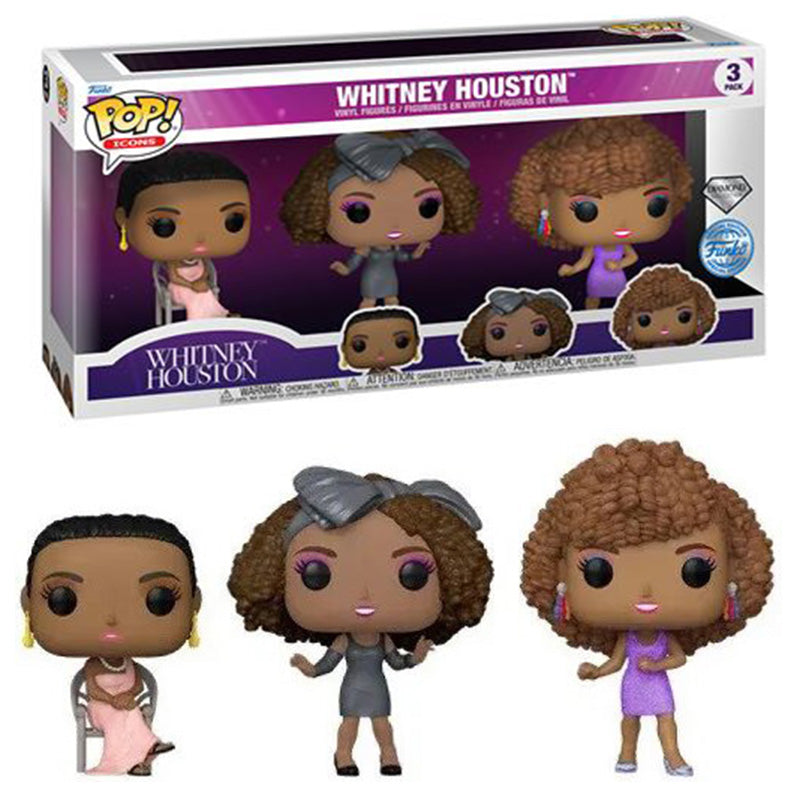 Whitney Houston - Pop Whitney 3 Figuras **Edición Especial**