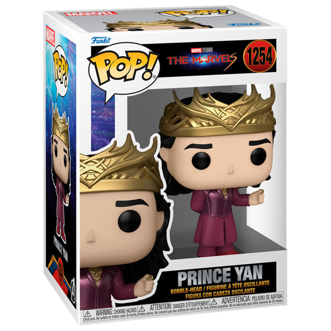 Figura Pop Marvel The Marvels Prince Yan Hover Image
