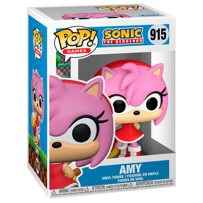 Figura Pop Sonic The Hedgehog Amy Hover Image